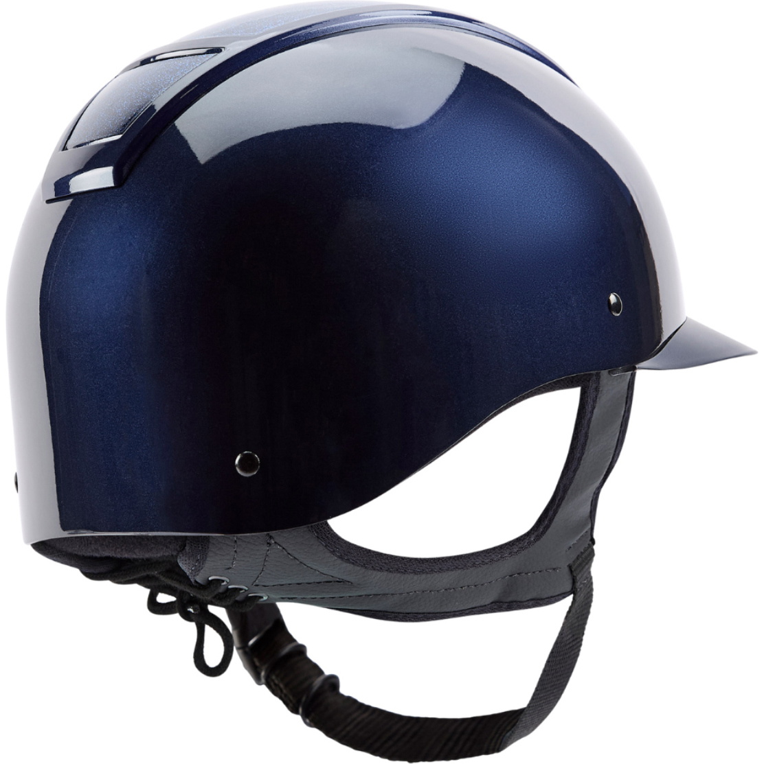 2026 Champion Unisex Inzicht Glitter Standaard Pieken Rijden Hoed INSIGHTGO - Met Navy / Sparkle Navy